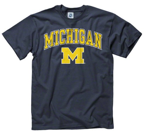 Michigan Wolverines Youth Navy Perennial II T-Shirt