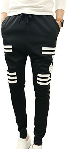 Lvstar Men's Fashion Printed Skinny Jogger Dance Sport Sweatpants