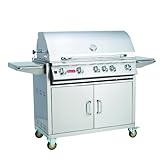 Bull Outdoor Products BBQ 55000 Brahma 90,000 BTU Grill with Cart, Liquid Propane