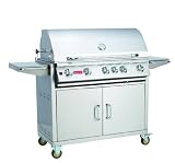 Bull Outdoor Products BBQ 55001 Brahma 90,000 BTU Grill with Cart Natural Gas