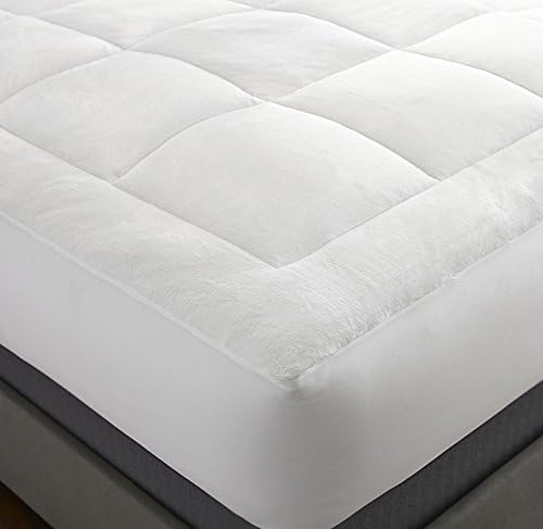 Luxury Linens Premium Super Plush Over Filled Down Fiber Mattress Pad