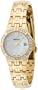 Pulsar Women's PXT704 Diamond Mother Of Pearl Gold-Tone Watch