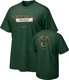 Miami Hurricanes Nike 2009 Team Issue Football Sideline Tee