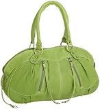 Latico Nappa Top Zip Medium Shoulder Bag
