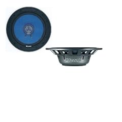 Magnat Profection 102 2-Wege 10 cm Auto-Koaxial-Lautsprecher (50/200 Watt) schwarz/blau