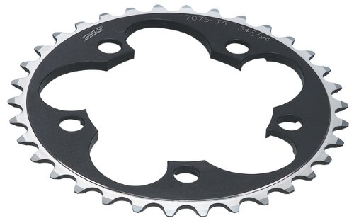 BBB Kettenblatt Round About 5 BCR-02, schwarz-silber, 32T/94mm