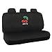 Auto Interior Gift Set - Cherry - 2 Front Seat Covers (2 Front and 2 Bottom), 5 Headrest Covers, 1 Bench Seat Cover (1 Top and 1 Bottom), 4 Floor Mats (2 Front and 2 Rear)