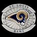 Search : NFL Pewter Belt Buckle - St. Louis Rams