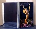 Gay Nymph Artist Gil Elvgren Vintage Classic Pin Up Girl Metal Cigarette Case ID Holder Wallet
