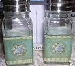 Salt and Pepper Shakers ~ Heirloom Hydrangea ~ code 173