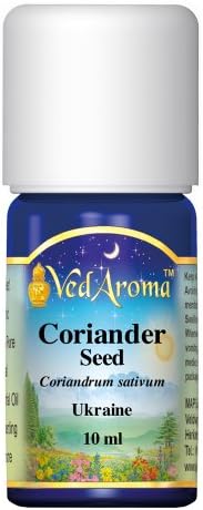 VedAroma Coriander Seed (Ukraine) Pure Essential Oil 10 ml