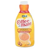 Coffee-mate Products - Coffee-mate - Hazelnut Creamer, 1.5 liter Pump Bottle - Sold As 1 Each - Non-dairy coffee creamer is now available in a convenient, easy-to-use pump dispenser that eliminates mess, whether at the office coffee machine or your home kitchen. - One pump gives you the same amount of delicious Coffee-Mate Liquid coffee creamer as one small tub. - The same as with the tubs, this non-dairy creamer is shelf-stable--no need to worry about spoilage. - Activates with a simple pr