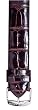Philip Stein Teslar Chocolate Shiny Alligator Watch Strap 1-ACHS Philip Stein Teslar Chocolate Shiny Alligator Watch Strap 1-ACHS