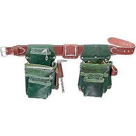 Occidental Leather 5605XL Green Lights Leather 6 Bag Set (XL)