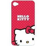 Hello Kitty Kt4488r4 Iphone(R) 4 Polycarbonate Wrap (Red/White) (Iphone Accessories / Accessorize Your Apple)