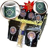 IMAGE OF Cindy Thorrington Haggerty Kaleido Mandela - Irish Earth Cross - Coffee Gift Baskets - Coffee Gift Basket