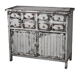 Sterling Industries 128-1023 Chest In Heavliy Distressed White Finish