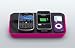 Bluelounge Design Refresh - Personal Charging Valet, Charges Up to 3 Different Units, Fresh Pink