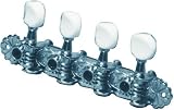 Ping 4+4 Plank, White, Mandolin Machine Heads