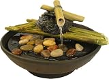 Bamboo Sticks Fountain (Brown) (21H x 12W x 12D)