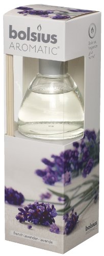 Ivyline Bolsius 120 ml Reed Diffuser, 1 Box, French Lavender