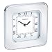 Natico Desk Alarm Clock, Silver (10-591S)