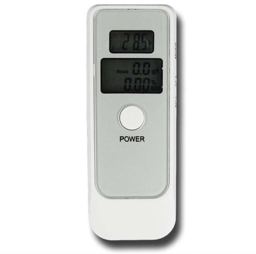Breathalyzer Blood Alcohol Content Tester with Dual LCD Display