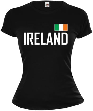 buXsbaum Girlie T-Shirt Ireland-XL-Black-