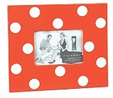 Elegant Baby Dot Ceramic Frame- Orange