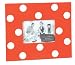 Elegant Baby Dot Ceramic Frame- Orange