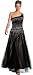Apparel : Single Shoulder & Silver Beaded Prom Dress