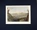 1835 HAND COLOURED PRINT VIEW MONT BLANC JURA MOUNTAIN