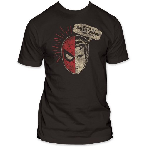  Men's Marvel Comics Spider-man Sense Fitted Jersey T-shirt