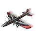 Silverlit X-Twin Speedy Plus 2-Channel Radio Control Aeroplane (Colour and Frequency Varies)