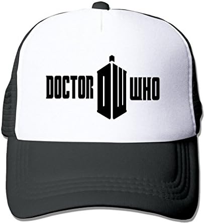 TTGHAT Doctor Who Snapback Cap Sun Visor Baseball Mesh Hat Black