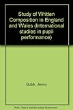 The study of written composition in England and Wales