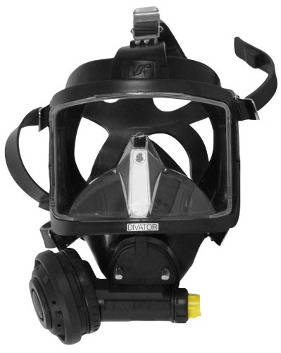 AGA - Interspiro Divator MK II Face Mask, Black, Positive Pressure