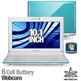 41scX92S0QL. SL160  Samsung N150 10.1 Inch Bermuda Blue Netbook   Up to 7 Hours of Battery Life