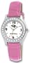 NFL Women's RV20009 Baltimore Ravens "Game Day Dazzler" Pink Leather Watch
