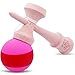 Kendama Rubberized Pink & Red Matte And Extra String