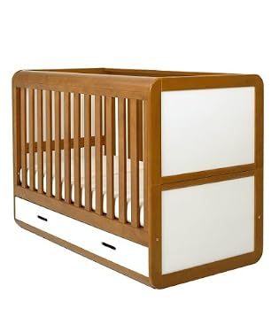 East Coast Rio Cot Bed - White and Natural