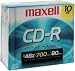 10-Pack CDR 700MB 80MIN 48X with Slim Jewel Cases