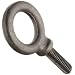 Jergens 18503 Shoulder Eye Bolt with Mill Finish, C-1030 Forged Steel, 3/8"-16 Thread, 1200 lbs Capacity