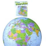 ToySmith Blue Inflatable Globe