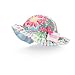 Mud Pie Baby-girls Newborn Lily Pad Sun Hat, Multicolored, 0-12 Months