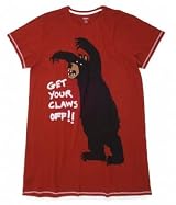 Hatley One Size Sleepshirt - Get Your Claws Off
