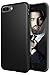 PASONOMI iPhone 8 Plus Case, iPhone 7 Plus Case, Soft Matte Slim Thin Shock Absorbent Silicone Gel Protective Case for Apple iPhone 8 Plus/iPhone 7 Plus 5.5 inch (Black)