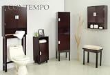 Bathroom Furniture Set in Dark Brown - Contempo