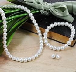 Cathy's Concepts 3-Piece Bridal Pearl Jewelry Collection