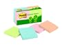 Post-it� Notes, Original Pad, 3 Inches x 3 Inches, Recycled, Assorted Pastel Colors, 12 Pads per Pack